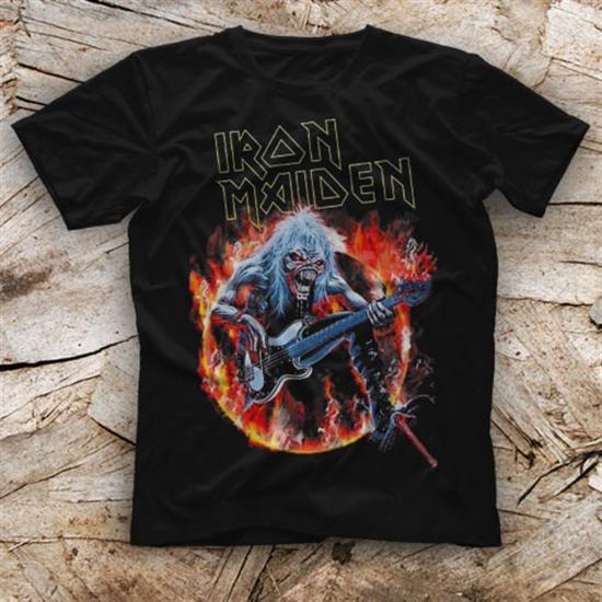 Iron Maiden T shirt ,Rock Music Band ,Unisex Tshirt 54/