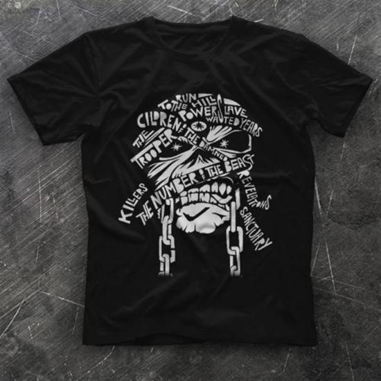 Iron Maiden T shirt ,Rock Music Band ,Unisex Tshirt 59