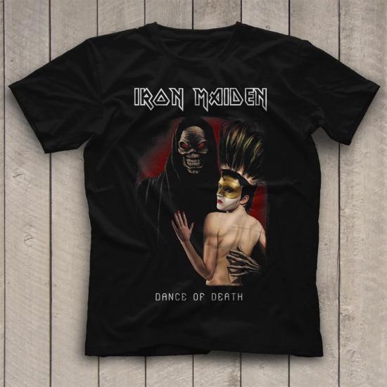 Iron Maiden T shirt ,Rock Music Band ,Unisex Tshirt 70/