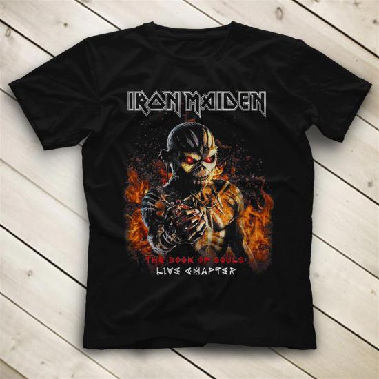 Iron Maiden T shirt ,Rock Music Band ,Unisex Tshirt 77/