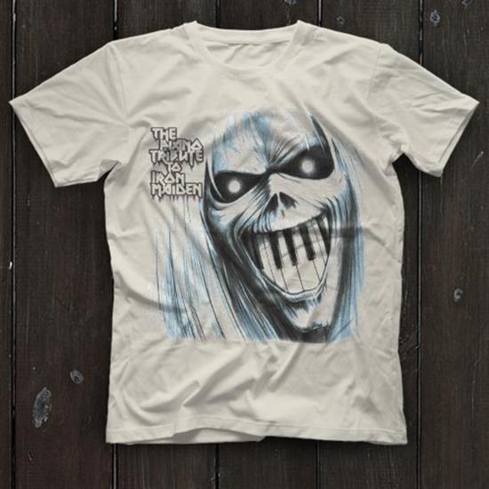 Iron Maiden T shirt,The Tribute To IM,Music Band T shirt 80