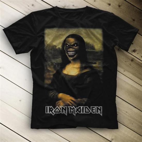 Iron Maiden T shirt,Mona Lisa Eddie,Music Band T shirt 84