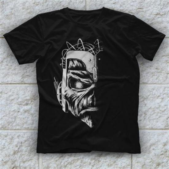 Iron Maiden T shirt,Illuminati,Eddie,Music Band T shirt 91/