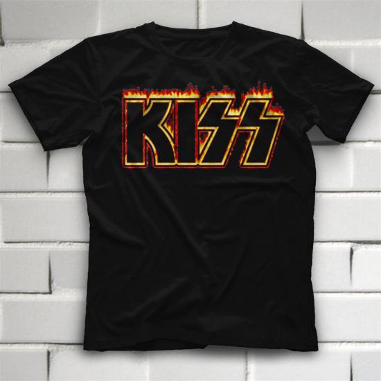 Kiss T shirt ,Rock Music Band ,Unisex Tshirt 02/