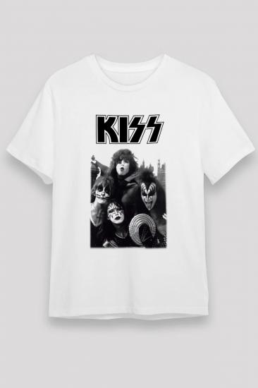 Kiss T shirt ,Rock Music Band ,Unisex Tshirt 08/