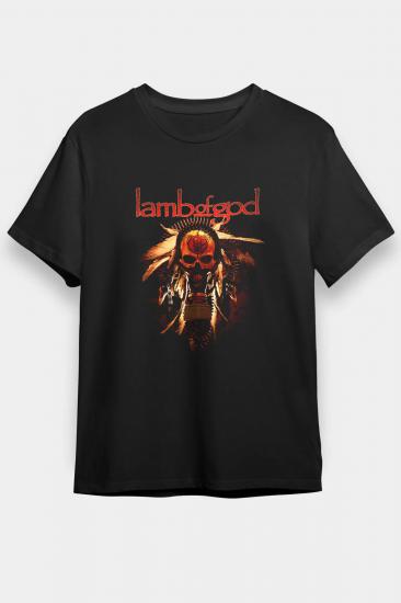 Lamb of God T shirt , Music Band ,Unisex Tshirt 08/