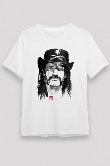 Lemmy T shirt, Music Band ,Unisex Tshirt 02