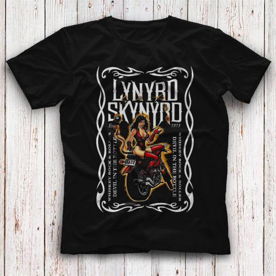 Lynyrd Skynyrd T shirt, Music Band ,Unisex Tshirt 06