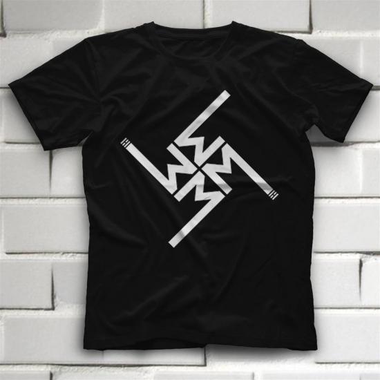 Marilyn Manson T shirt, Music Band ,Unisex Tshirt 03/
