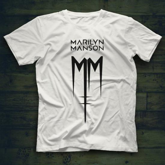 Marilyn Manson T shirt, Music Band ,Unisex Tshirt 07