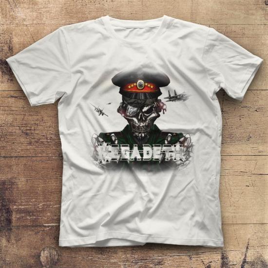 Megadeth T shirt, Music Band ,Unisex Tshirt  01/