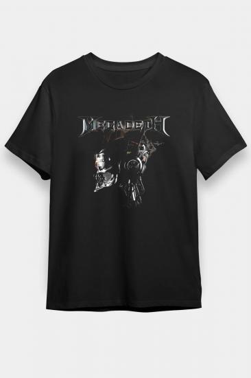 Megadeth T shirt, Music Band ,Unisex Tshirt  10/