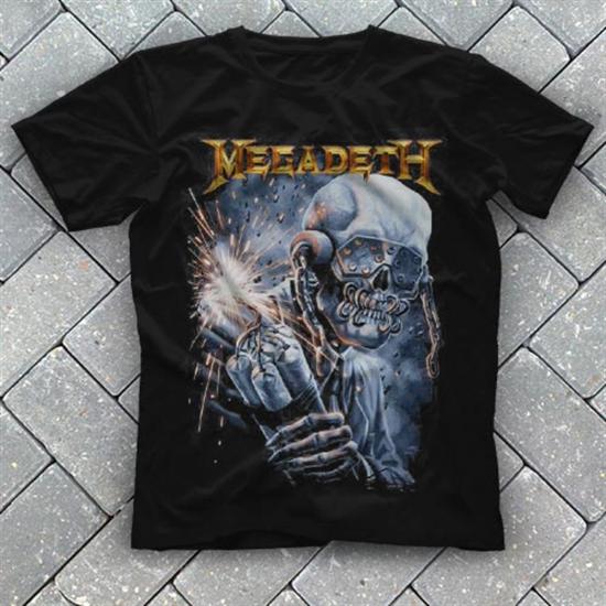 Megadeth T shirt, Music Band ,Unisex Tshirt  33