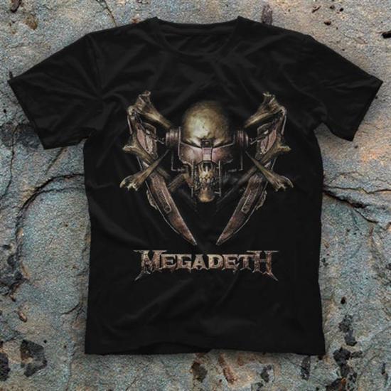 Megadeth T shirt, Music Band ,Unisex Tshirt  34