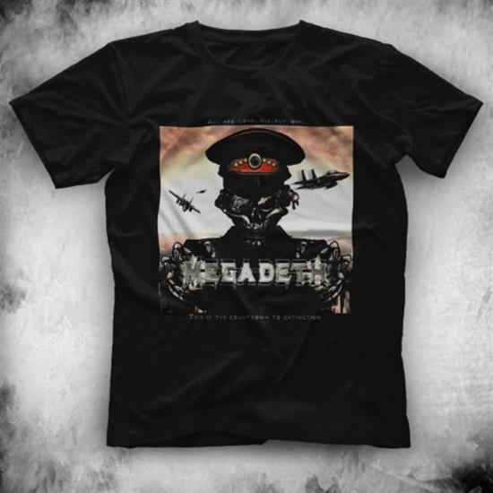 Megadeth T shirt, Music Band ,Unisex Tshirt  36