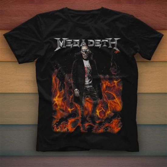 Megadeth T shirt, Music Band ,Unisex Tshirt  37