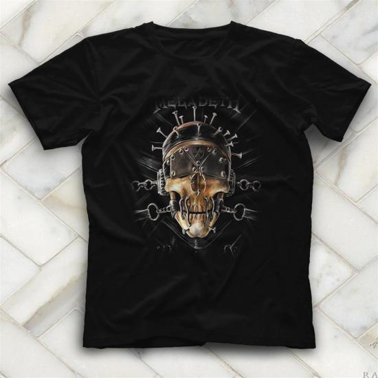 Megadeth T shirt, Music Band ,Unisex Tshirt  42