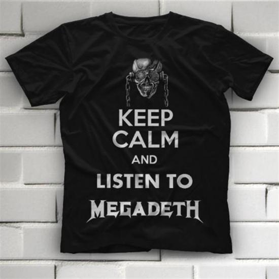 Megadeth T shirt, Keep-Calm-And-Listen-To Tshirt  44/