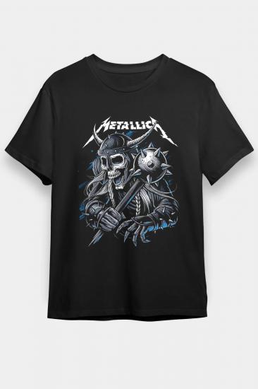 Metallica T shirt, Music Band ,Unisex Tshirt 17/