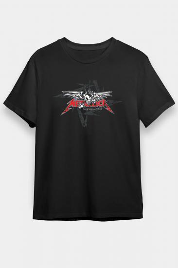 Metallica T shirt, Music Band ,Unisex Tshirt 25/
