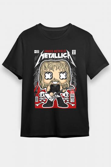 Metallica T shirt, Music Band ,Unisex Tshirt 29
