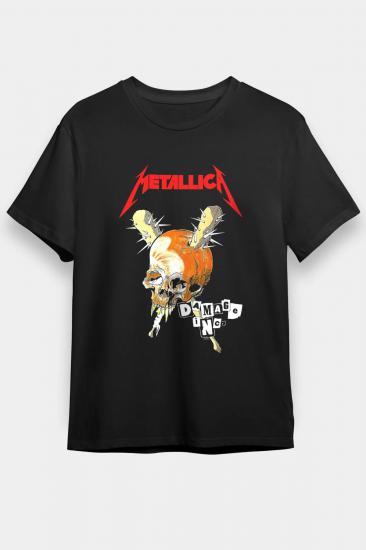 Metallica T shirt, Music Band ,Unisex Tshirt 31