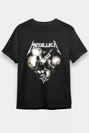 Metallica T shirt, Music Band ,Unisex Tshirt 35/