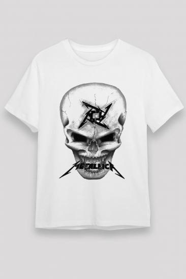 Metallica T shirt, Music Band ,Unisex Tshirt 40/