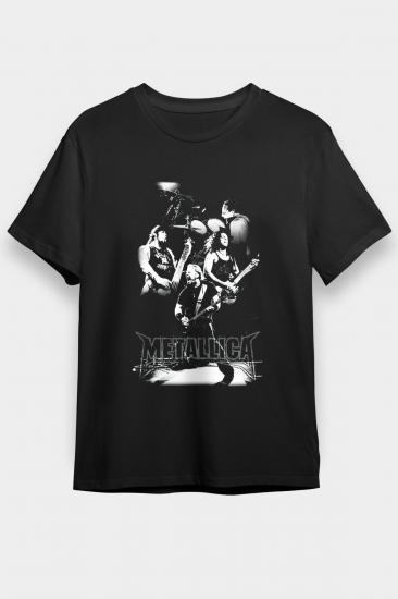 Metallica T shirt, Music Band ,Unisex Tshirt 46/