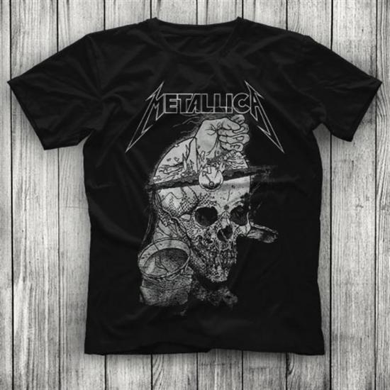 Metallica T shirt, Music Band ,Unisex Tshirt 50/