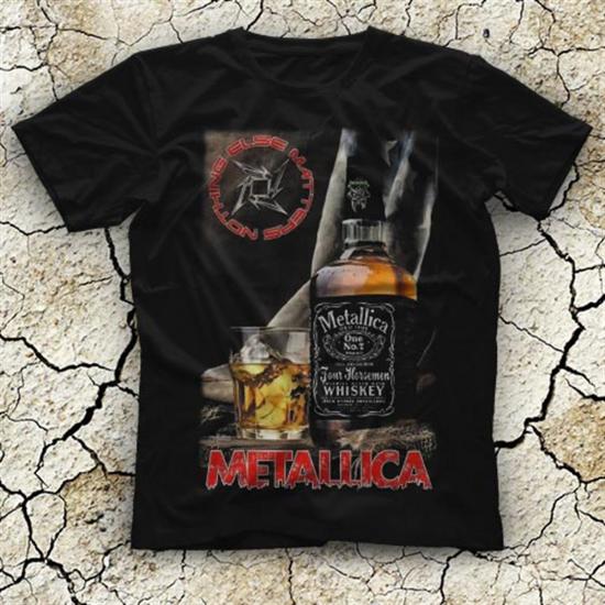 Metallica T shirt, Music Band ,Unisex Tshirt 67/