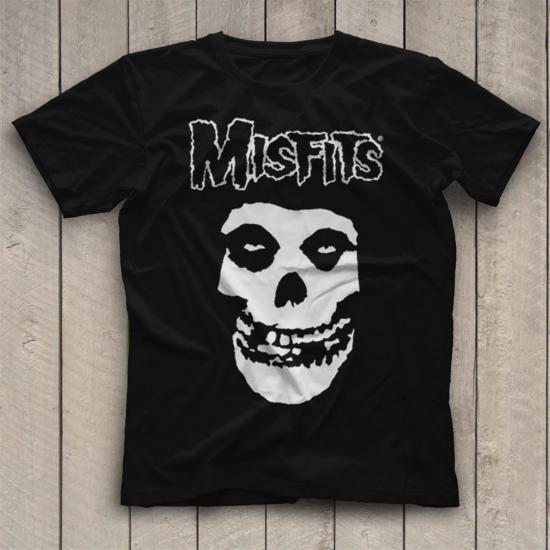 Misfits T shirt, Music Band ,Unisex Tshirt 02/