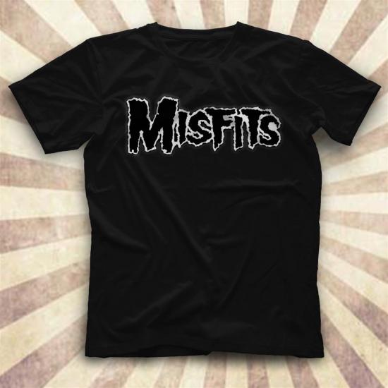 Misfits T shirt, Music Band ,Unisex Tshirt 03/