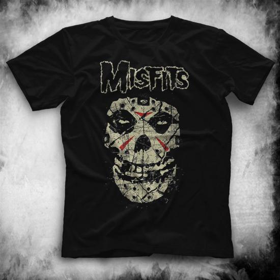 Misfits T shirt, Music Band ,Unisex Tshirt 04/