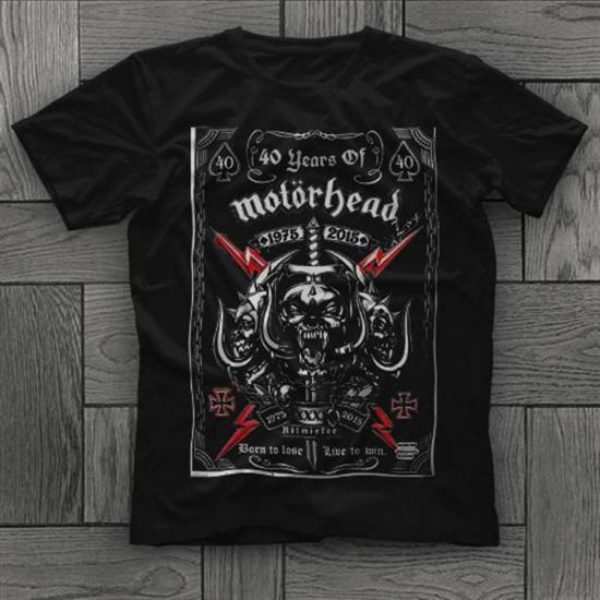 Motörhead T shirt, Music Band ,Unisex Tshirt  26