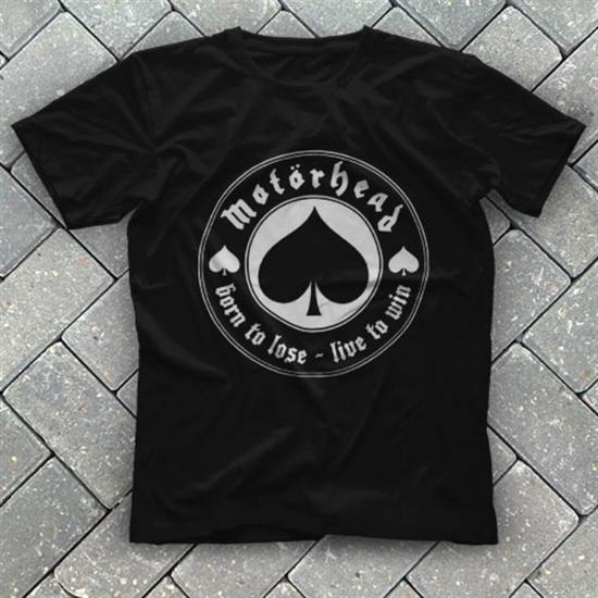 Motörhead T shirt, Music Band ,Born-To-Lose Tshirt  41/