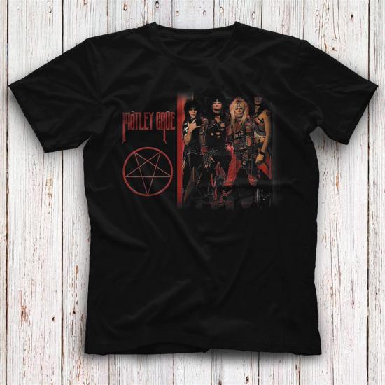 Mötley Crüe T shirt, Music Band ,Unisex Tshirt  01