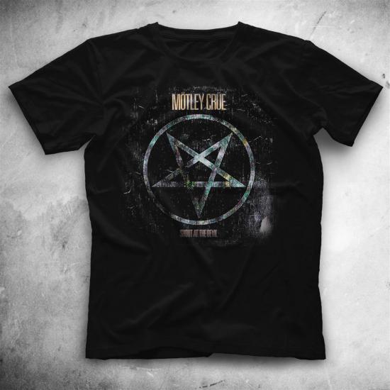 Mötley Crüe T shirt, Music Band ,Unisex Tshirt  02/