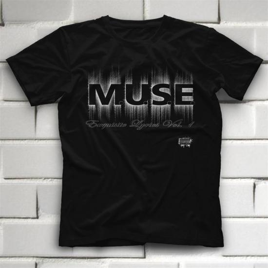 Muse T shirt,Music Band,Unisex Tshirt 06/