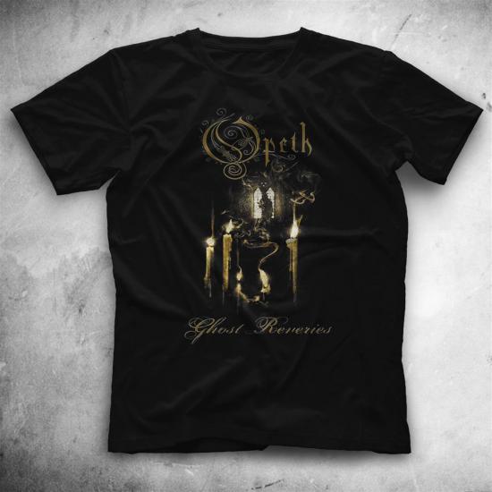 Opeth T shirt, Music Band ,Unisex Tshirt  08/