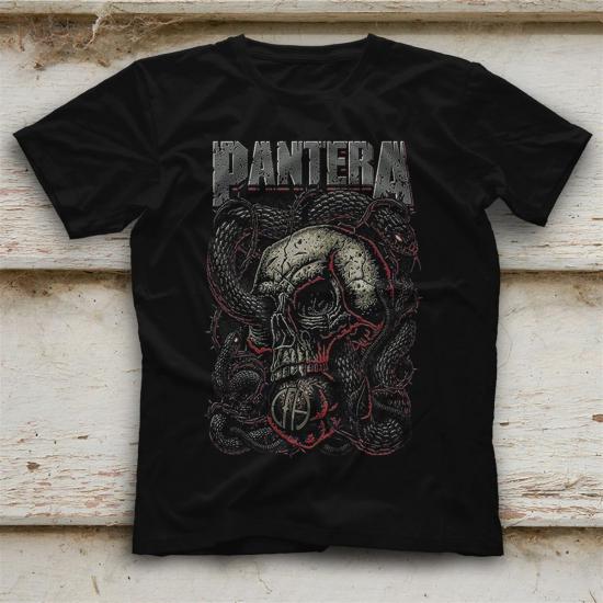 Pantera T shirt, Music Band ,Unisex Tshirt  04/