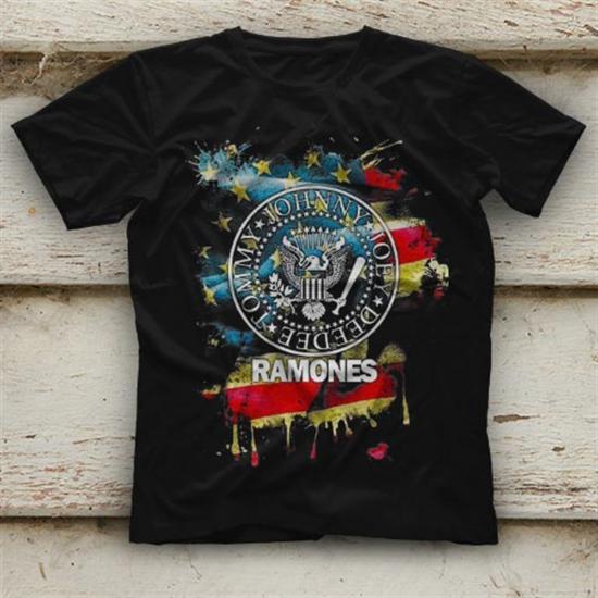 Ramones T shirt,Music Band,Unisex Tshirt 04