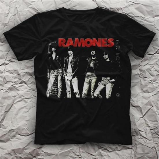 Ramones T shirt,Music Band,Unisex Tshirt 07/