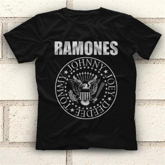 Ramones T shirt,Music Band,Unisex Tshirt 08/