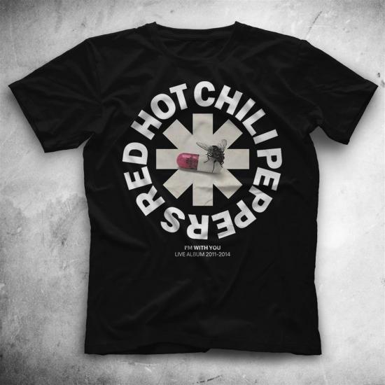 Red Hot Chili Peppers T shirt, Music Band Tshirt  03/