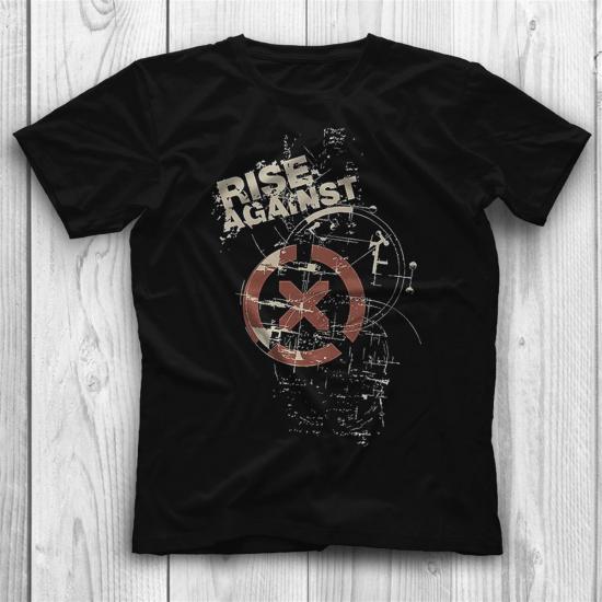 Rise Against T shirt, Music Band ,Unisex Tshirt  03