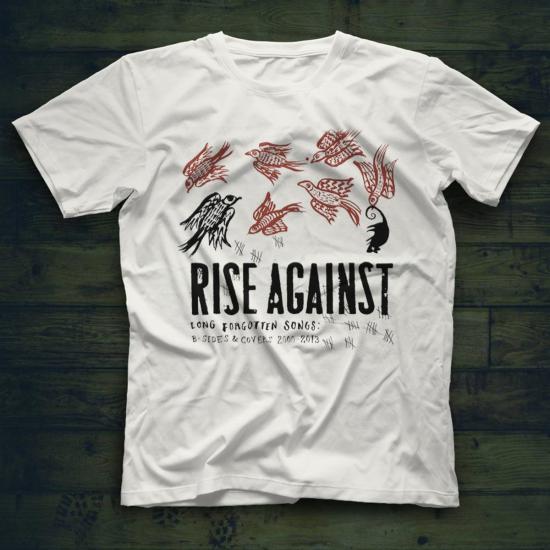 Rise Against T shirt, Music Band ,Unisex Tshirt  10/