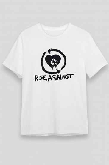 Rise Against T shirt, Music Band ,Unisex Tshirt  11/