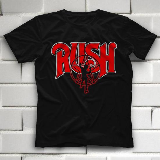 Rush T shirt, Music Band ,Unisex Tshirt  01/