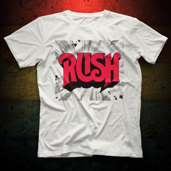 Rush T shirt, Music Band ,Unisex Tshirt  04/